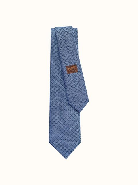Hermès Tie 7 H Cheval Punk tie