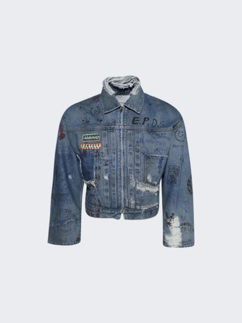 Paly Ur Fantasy Denim Jacket Blue