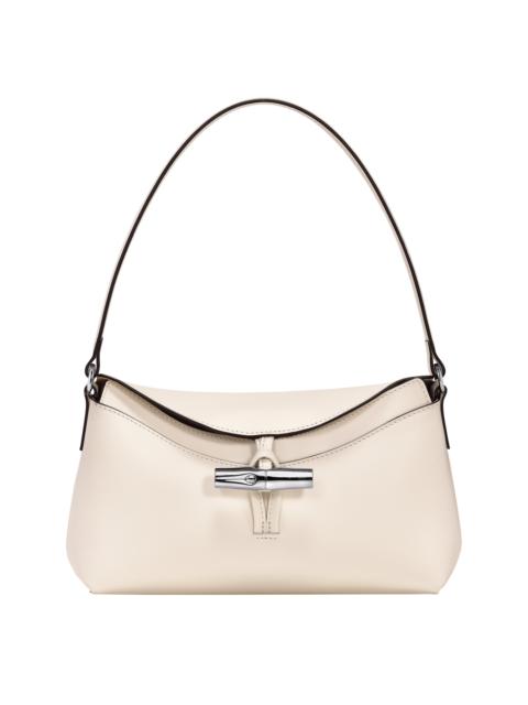 Longchamp Le Roseau S Hobo bag Ecru - Leather