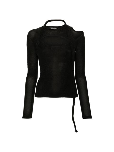 OTTOLINGER lamÃ© top