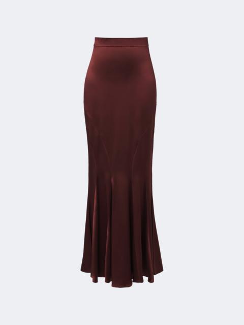 Max Mara Silk satin maxi skirt