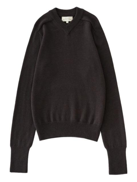 Studio Nicholson Inverness v-neck sweater