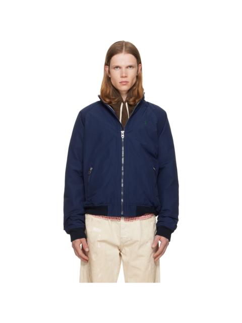 Polo Ralph Lauren Navy Nylon Bomber Jacket