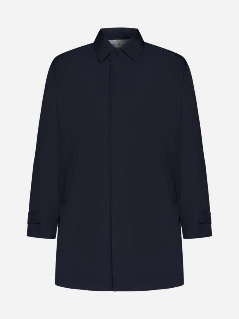 Herno Single-breasted nylon trench coat