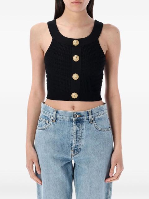 Balmain boat-neck top