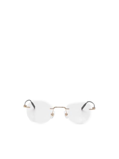 Montblanc round-frame glasses