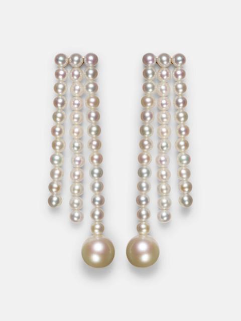 SOPHIE BILLE BRAHE La Valse 14kt gold earrings with pearls