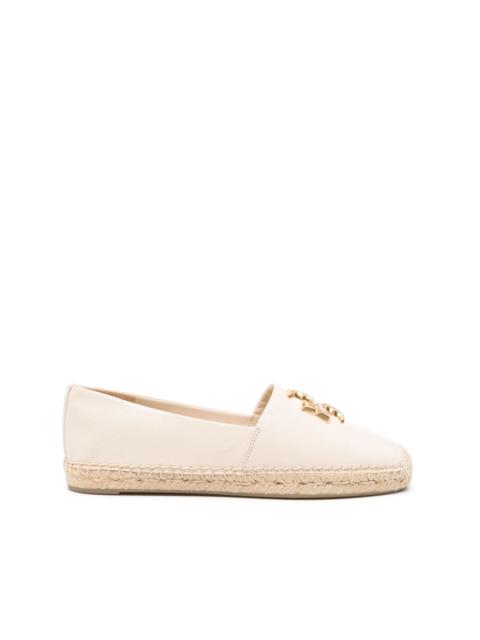 TORY BURCH Eleanor leather espadrilles