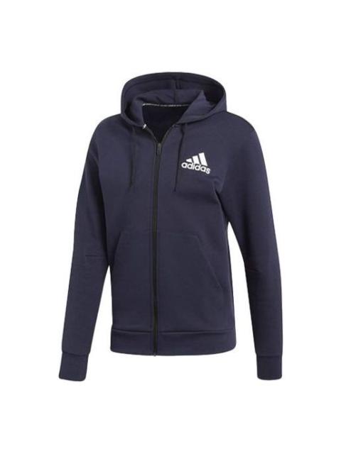 adidas adidas Sports Knit Jacket Blue DX2492