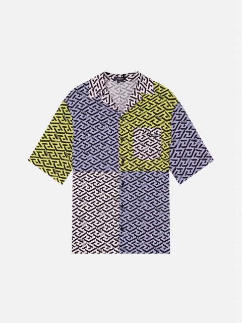 VERSACE La Greca Print Shirt