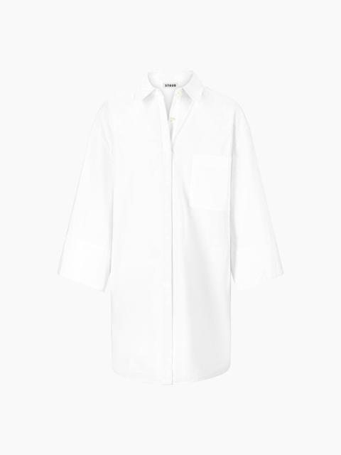 STAUD STAUD NICO DRESS WHITE