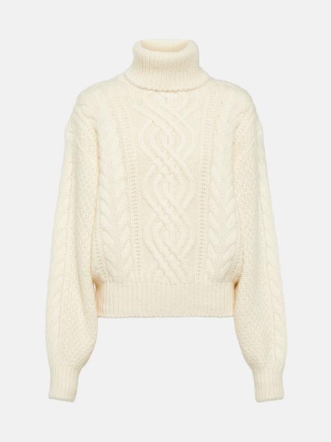 Loro Piana Erdenet cashmere and mohair sweater