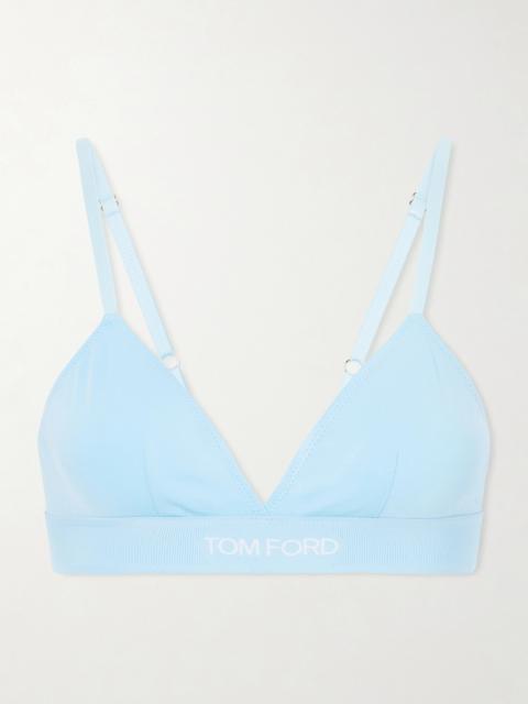 TOM FORD Stretch-modal Jersey Soft-cup Triangle Bra