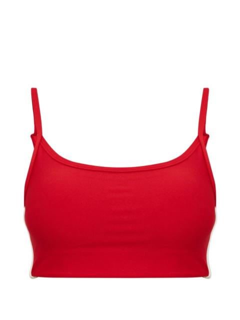 THE UPSIDE print-detail top