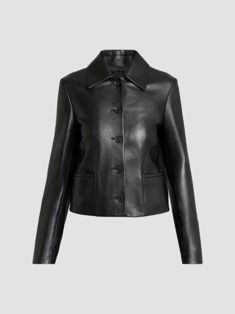 Proenza Schouler Women's Kenza Leather Jacket - Black
