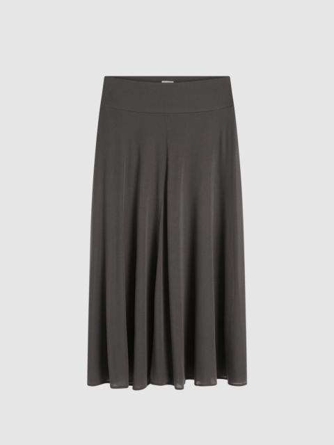 ST. AGNI Fluid Jersey Skirt - Soot