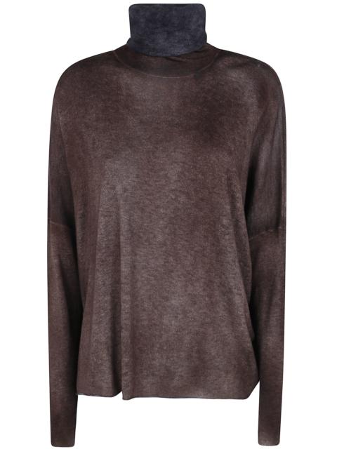 Avant Toi Sweater High Neck "Hand Painted Ultralight Cashmere Wool"