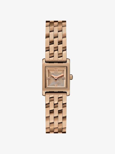 MICHAEL KORS Micro Georgie Beige Gold-Tone Watch