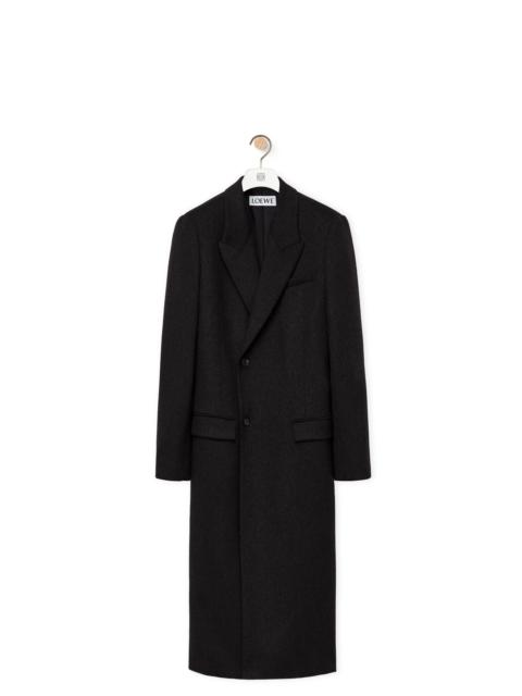 Loewe Tailored coat in wool and cashmere