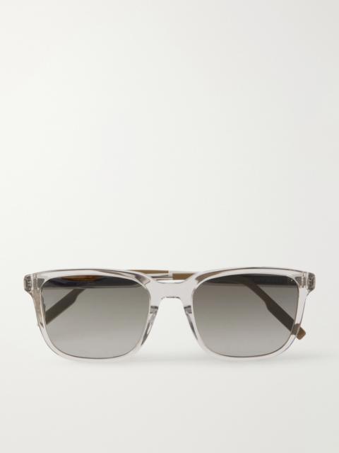 Dior DiorTag SU Transparent Geometric Acetate Sunglasses