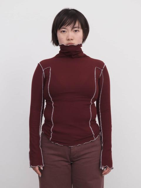 BASERANGE Omato Turtleneck - Organic Cotton Rib