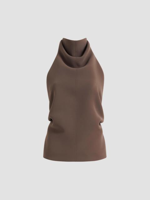 KHAITE Women's Rone Draped Top - Clove
