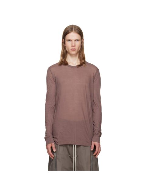 Rick Owens Purple Tower Basic LS T-shirt