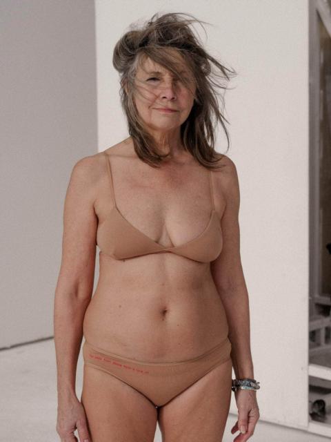 Mississippi Bra with Text - Bamboo Deadstock Fabric