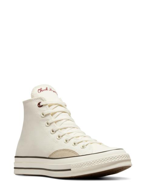 Chuck 70 High Top Sneaker in Egret/Stone/Cherry Daze