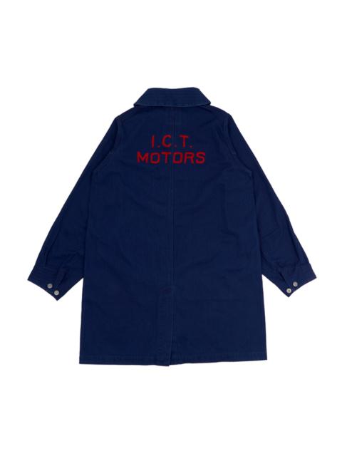 visvim GREASE MONKEY COAT (HERRINGBONE) DK.INDIGO