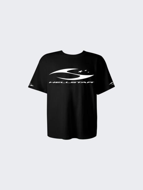 HELLSTAR H Cursive Logo Tee Black