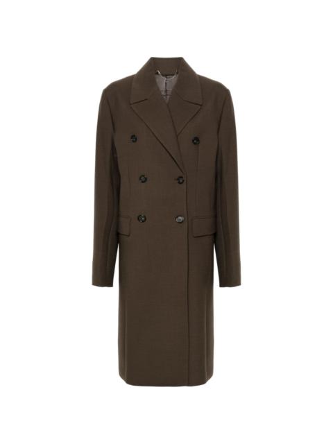 broad midi coat