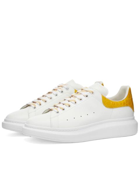 Alexander McQueen Alexander McQueen Croc Heel Tab Wedge Sole Sneaker
