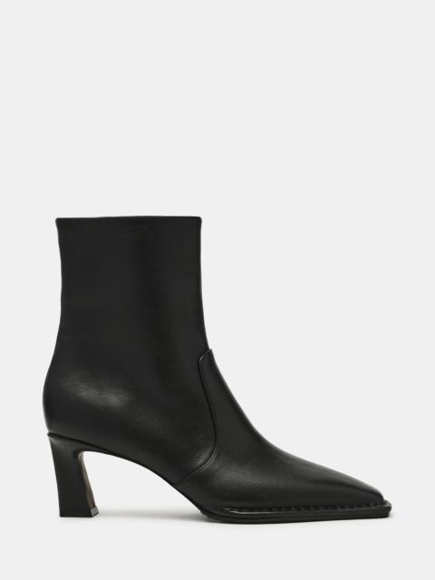 STEVE MADDEN FARE BLACK LEATHER