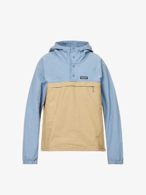 Patagonia Funhoggers funnel-neck relaxed-fit cotton-canvas anorak