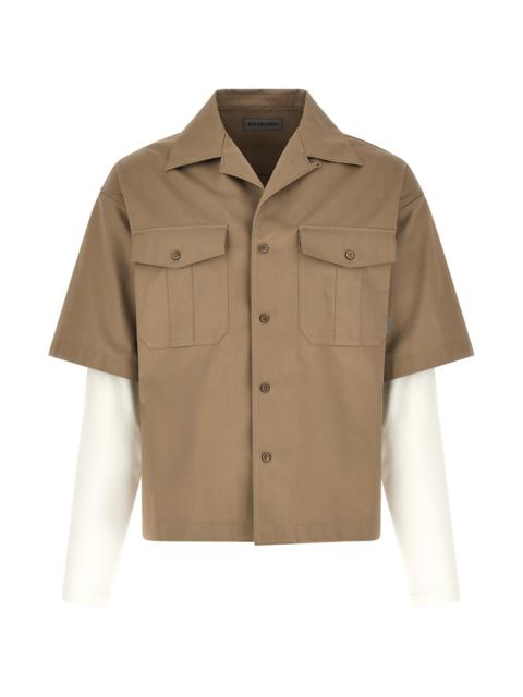BALENCIAGA Double-Layer Shirt