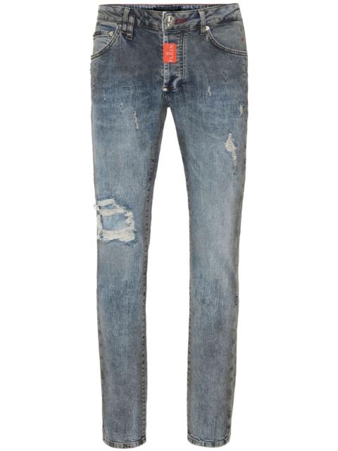 PHILIPP PLEIN distressed-effect jeans