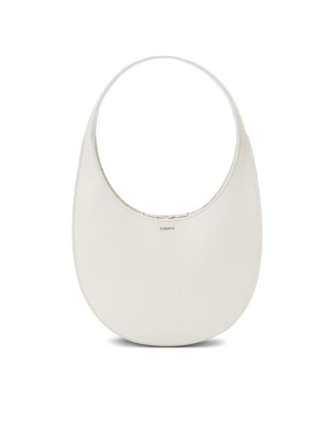 Swipe leather shoulder bag