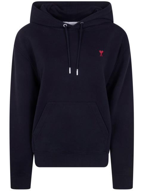 AMI Paris Red "Ami De Coeur" Hoodie