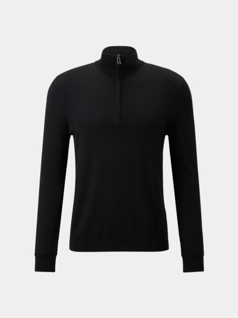 BOGNER Ouri Half-zippered sweater in Black