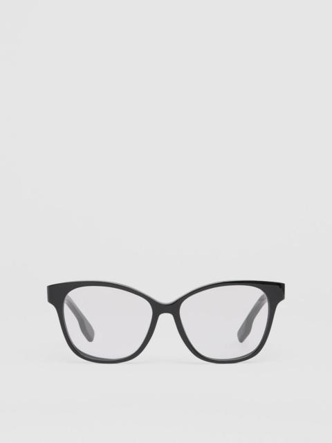 Burberry Monogram Motif Square Optical Frames
