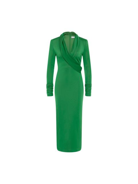 REBECCA VALLANCE Erin Long Sleeve Midi Dress
