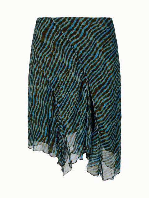 STAUD STAUD REANNAH SKIRT TIDAL SHELL