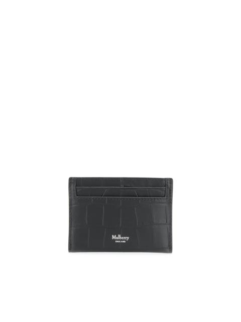 Mulberry crocodile effect cardholder