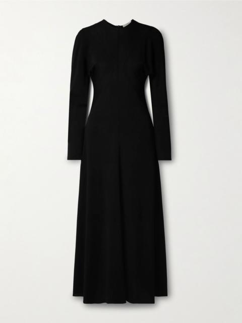 The Row Venusia jersey maxi dress Black