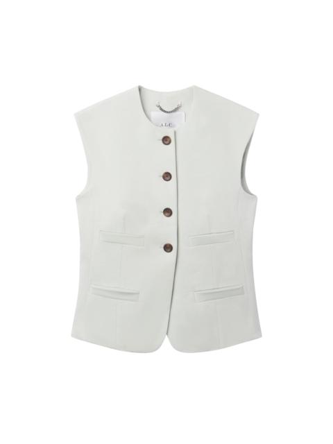 A.L.C. Georgie Linen Vest