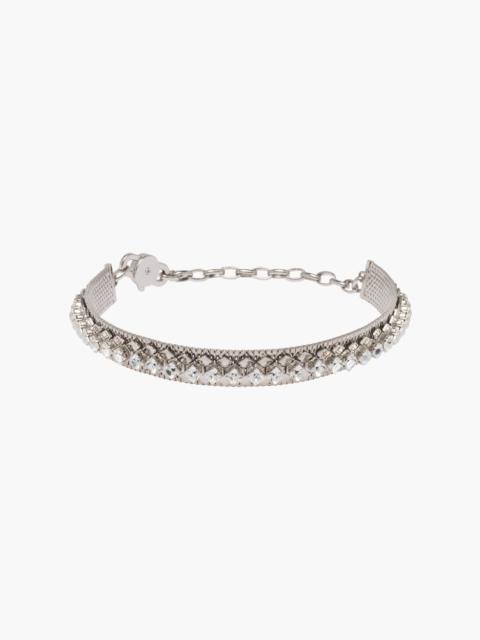 Miu Miu Metal choker with crystals