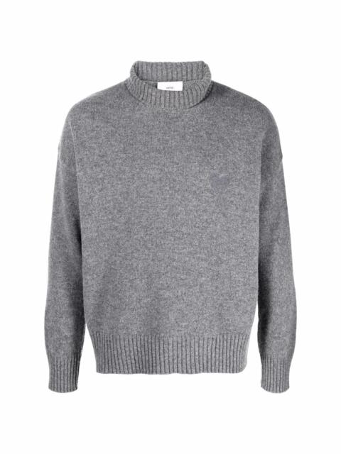 high-neck Ami de Coeur jumper