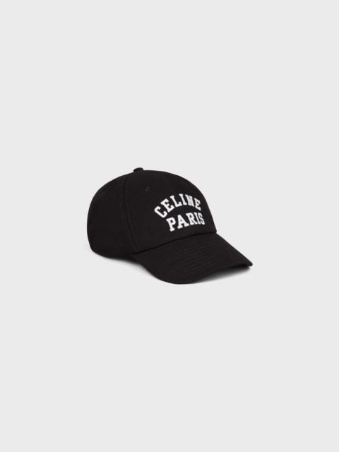 CELINE richelieu cap IN cotton twill