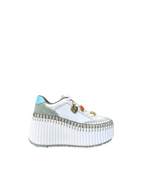 Chloé Nama wedge-heel sneakers